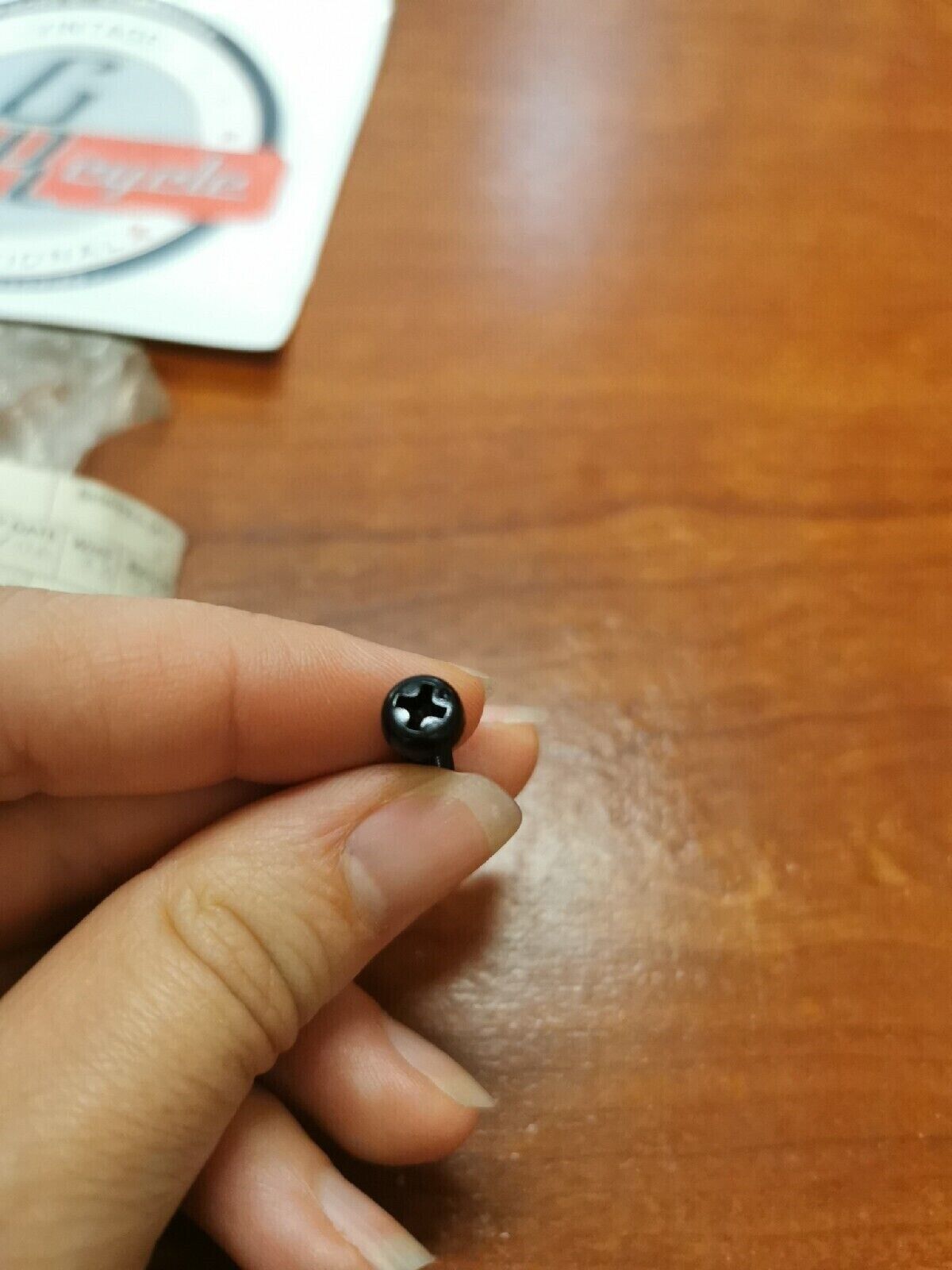 NOS Yamaha 1983 XZ550 PAN HEAD SCREW 90157-04040-00 Y72