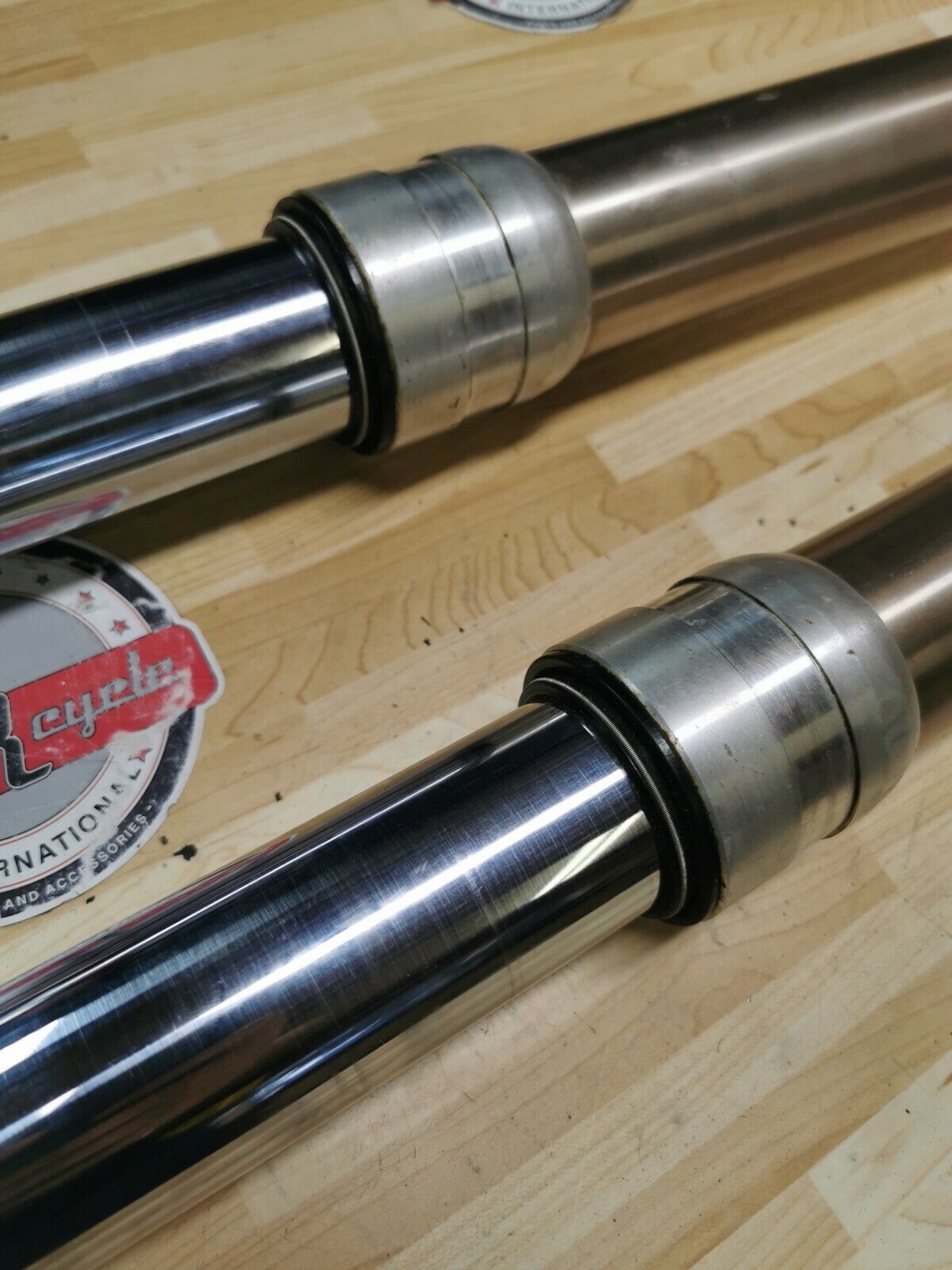 Kawasaki KX250F 2005 Front fork shock absorber damper GOOD left right