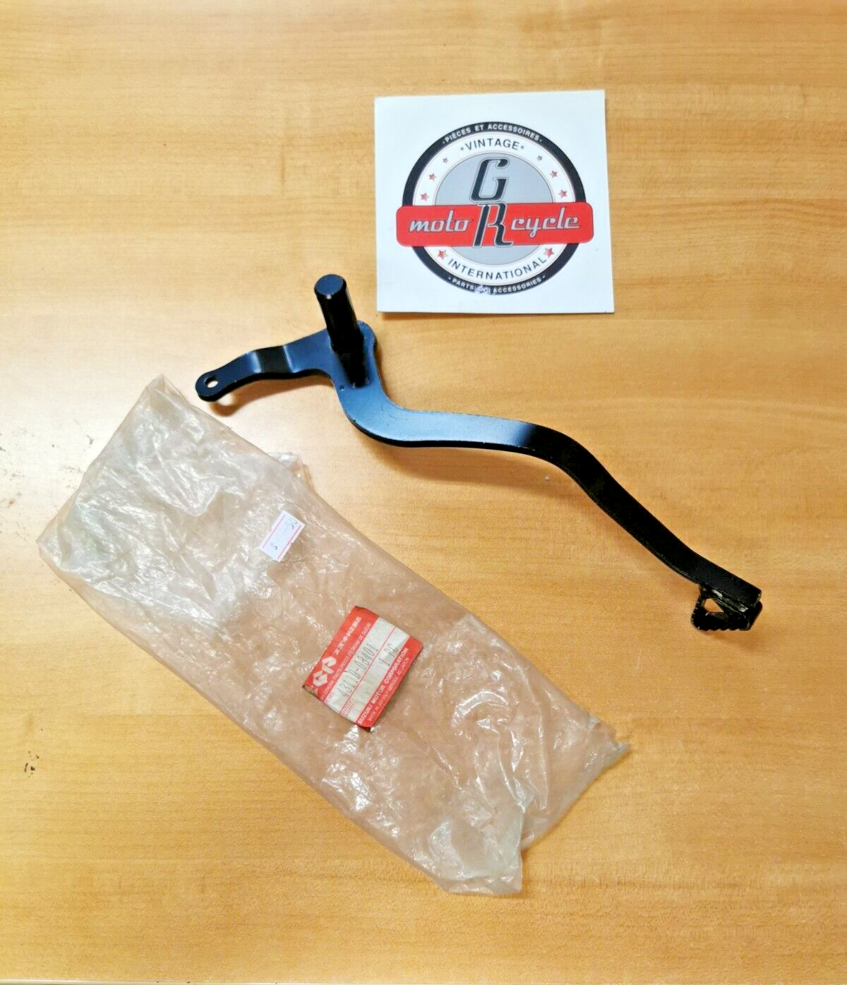 NOS SUZUKI DS80 JR80 1996 - 2004 BRAKE PEDAL 43110-03401 S6