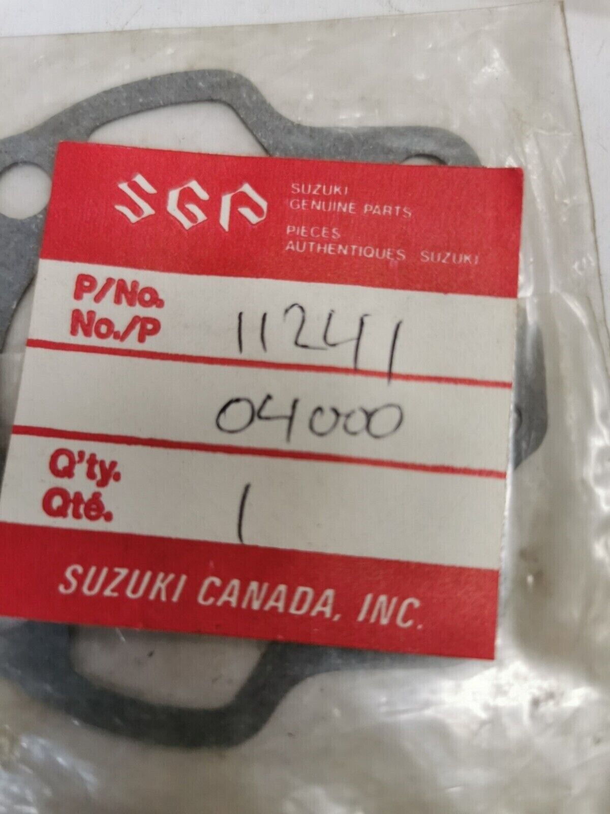 NOS SUZUKI JR50 CYLINDER GASKET 11241-04000 SUB BY 11241-04010  S26