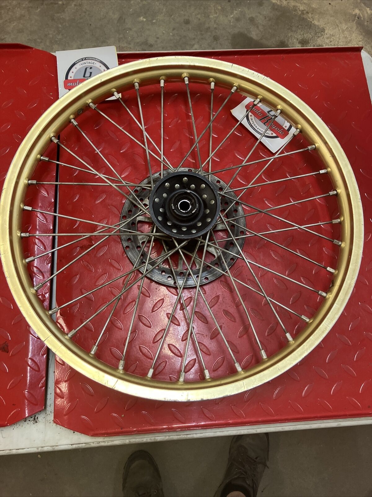 Suzuki RM125 1986 Front wheel RM250 1985 1987 1988 55311-28C01