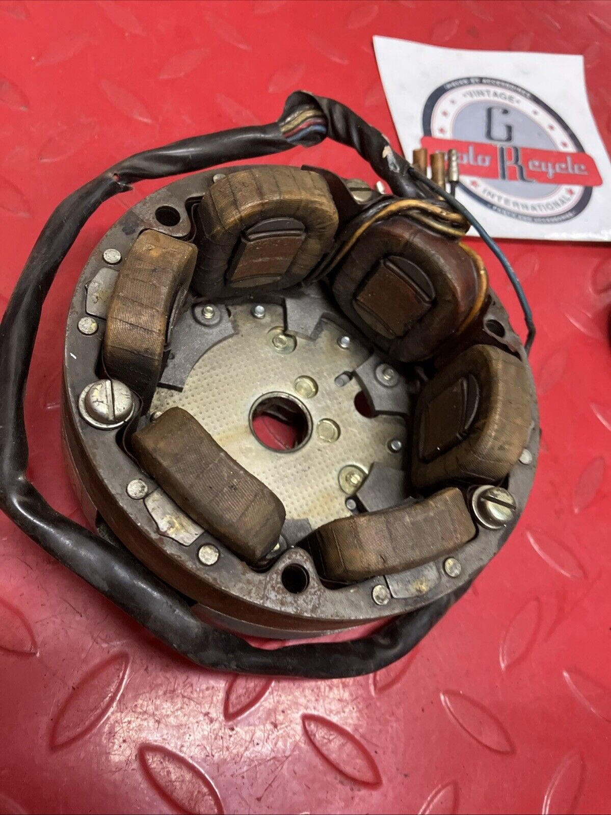 Suzuki X6 T20 stator alternator generator flywheel rotor assembly U7