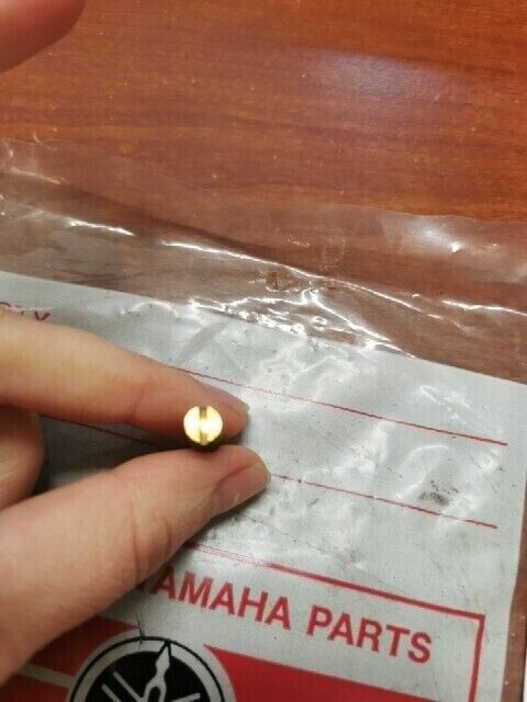 NOS Yamaha AIR ADJUSTING SCREW 152-14123-00-00 SUB 23X-14104-00-00 Y144