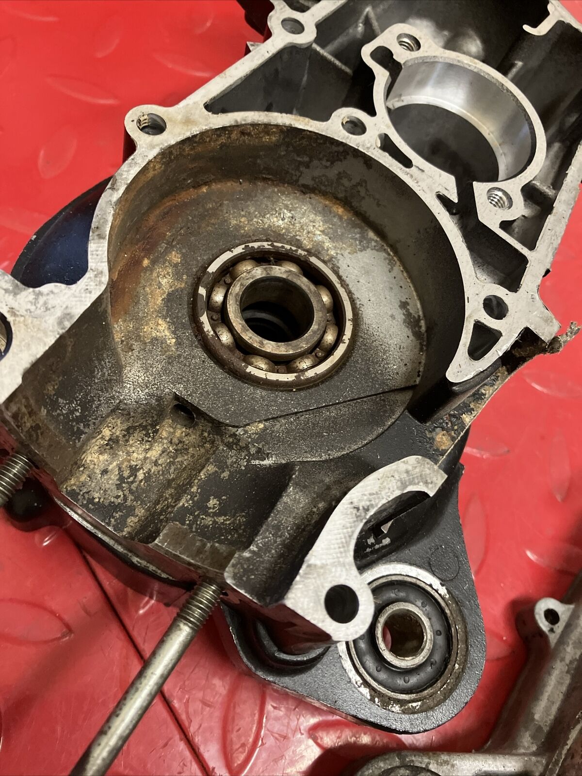 Yamaha MJ50 1982 Towny Crankcase set left right crank case PW50