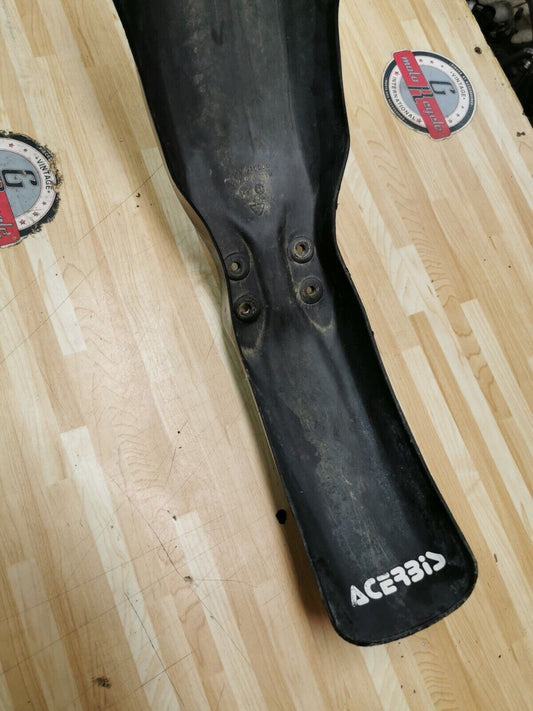 Kawasaki KX65 2008 Front fender black plastic fairing acerbis G