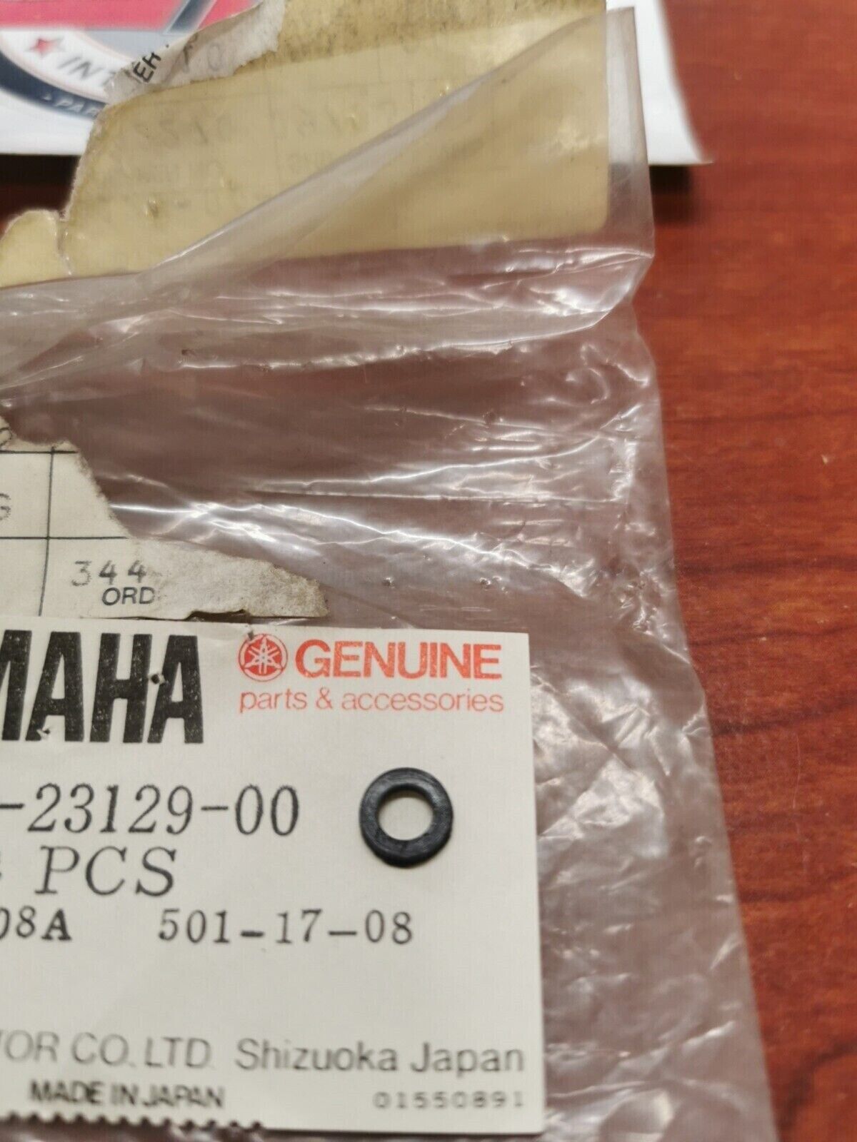 NOS YAMAHA XJ600 XV750 XV250 YX600 DRAIN PLUG GASKET 122-23129-00-00 Y72