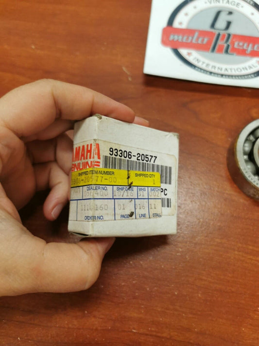 NOS Yamaha 1996 WR250 YZ250 TRANSMISSION BEARING 93306-20577-00 Y86