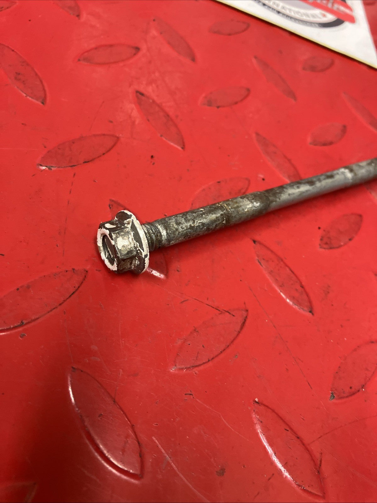Honda CR250R 1991 Upper subframe bolt joint CR125R CR500R