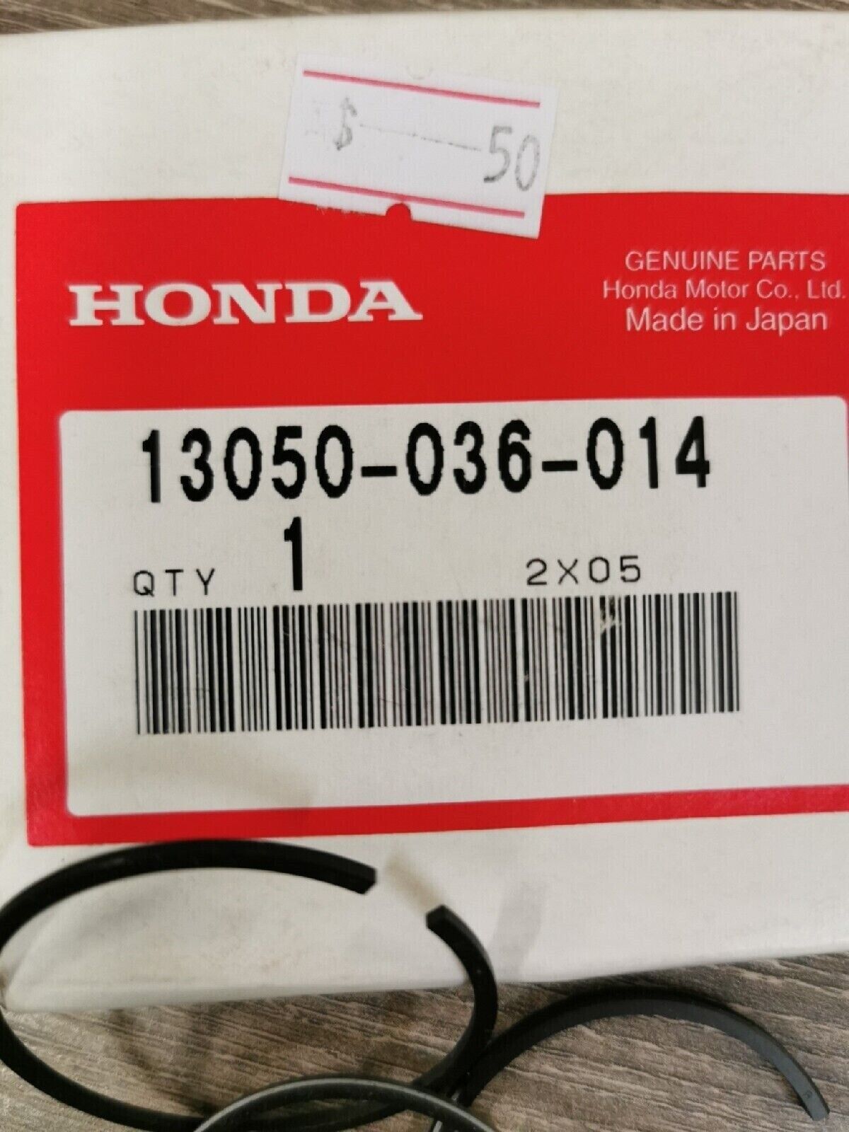 NOS HONDA Z50 1981 RING SET PISTON 1.00 13050-036-014 H41