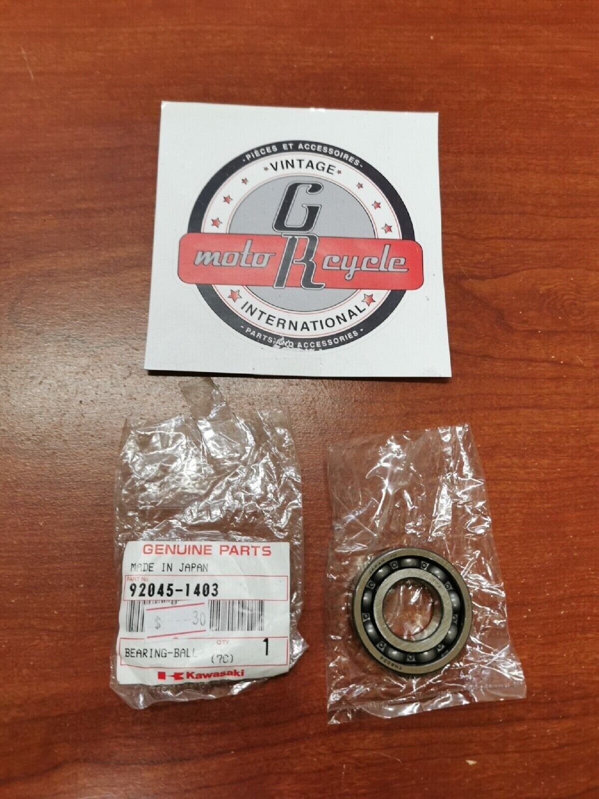 NOS Kawasaki KVF650 KSV700 KVF750 BALL BEARING 92045-1403 K26
