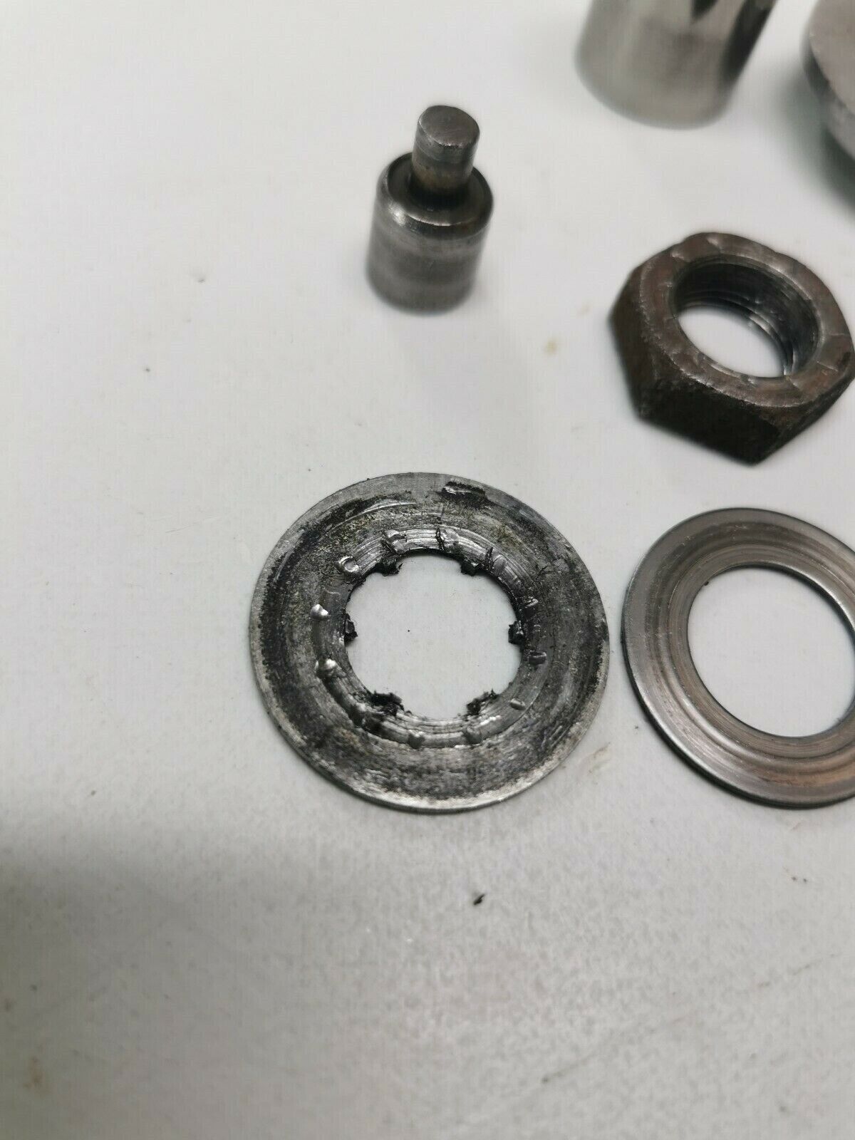 Kawasaki KX125 1980 complete clutch basket hub pressure plate 13081-1060