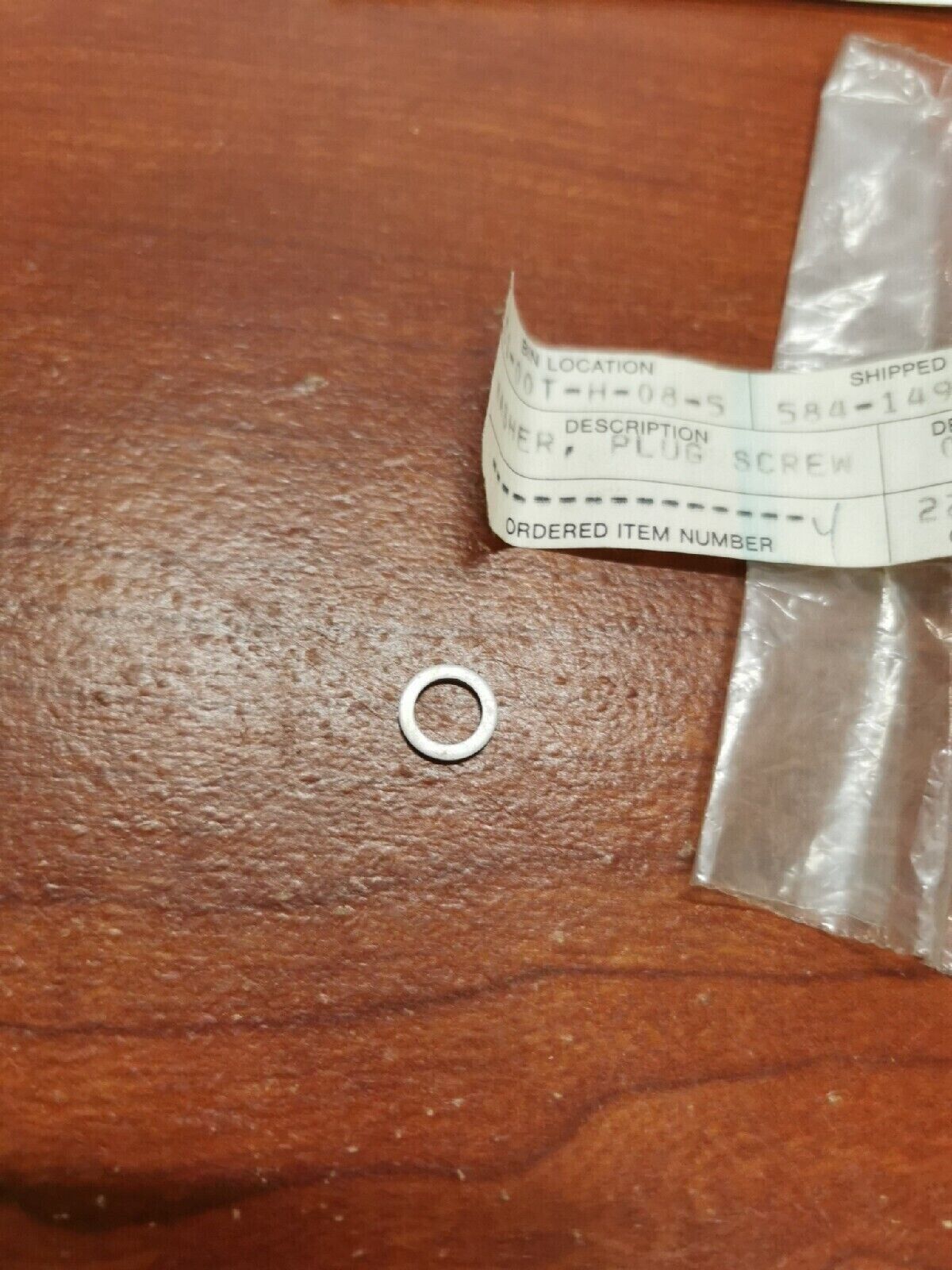 NEW NOS Yamaha CARBURETOR WASHER 584-14956-00-00 Y70