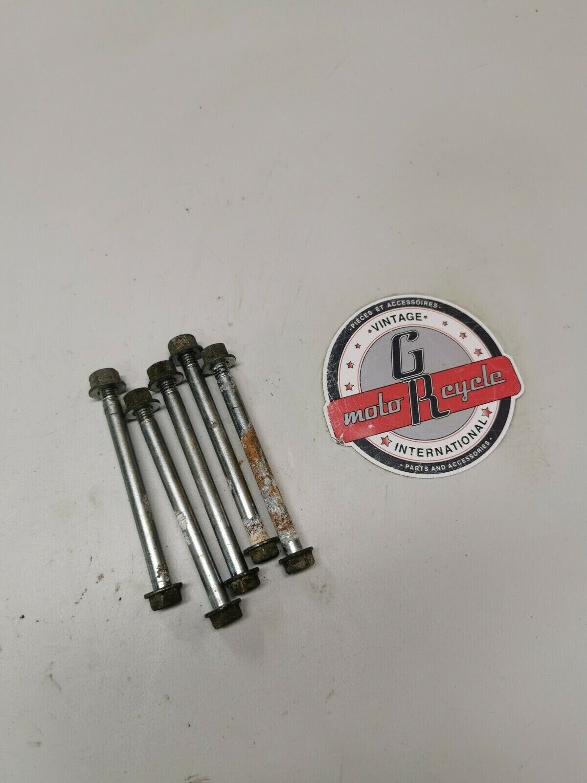 Honda CB750F 1978 front wheel brake disk rotor bolt flange nut set 1977 GL1000 2