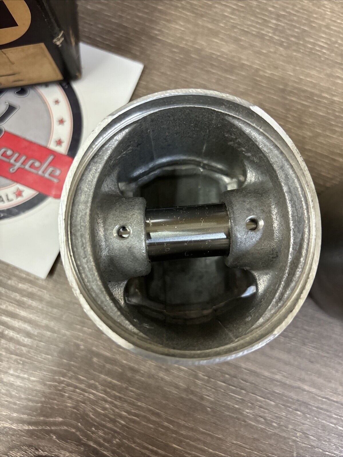 NOS HEPOLITE 650CC BSA PISTON SET STD 75MM POWERMAX 18526 J62