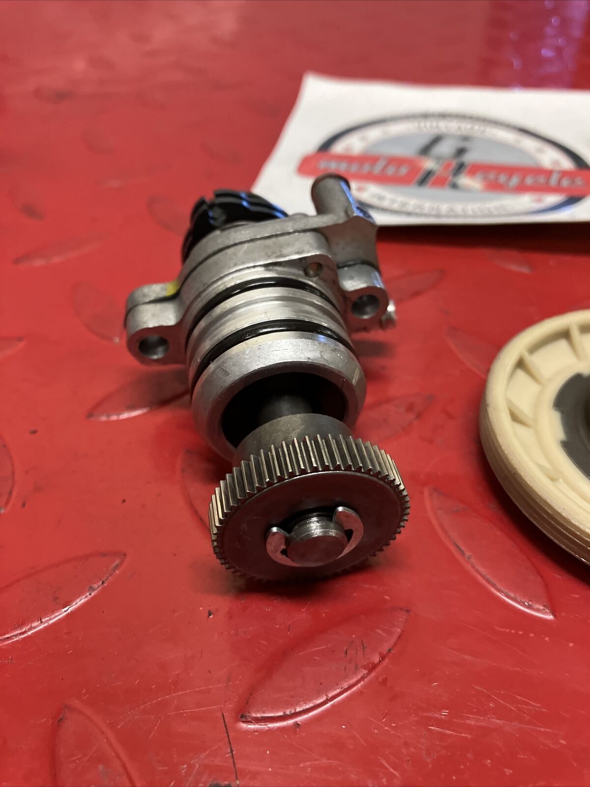 Yamaha U7E 1972 V70 oil pump assy drive gear