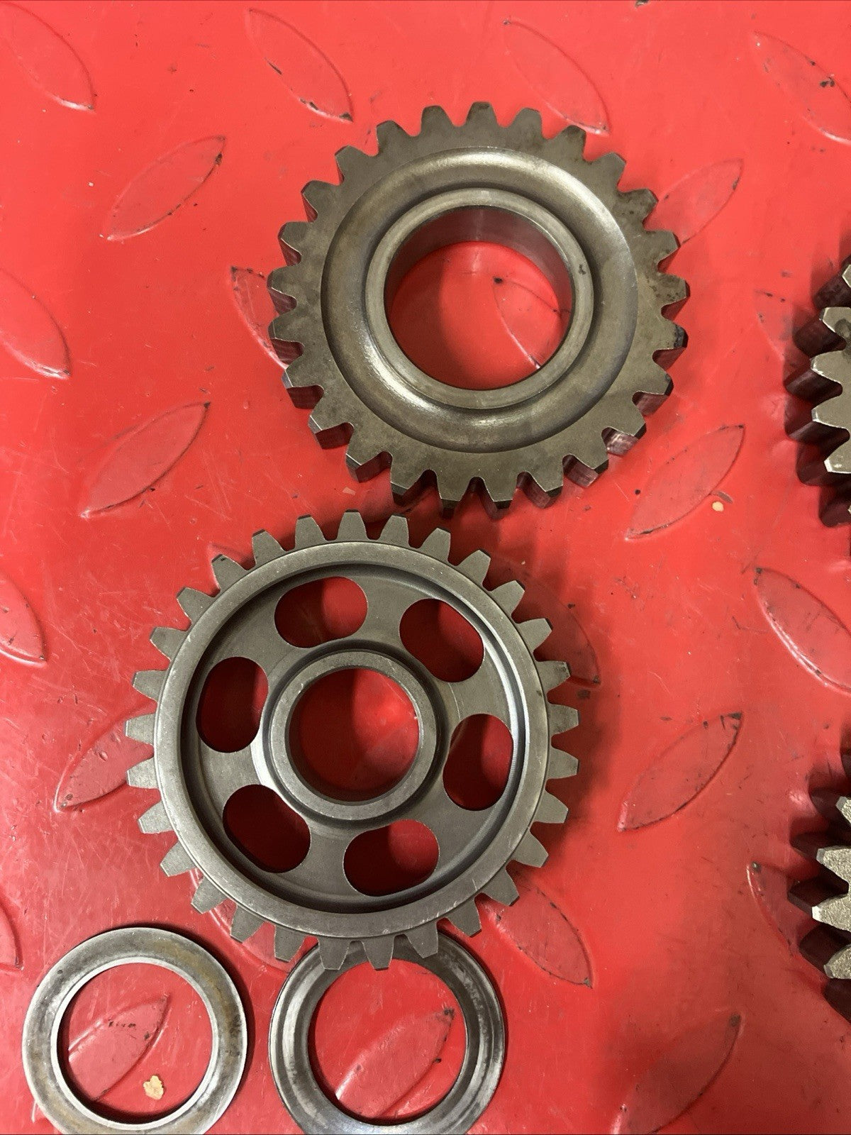 Honda CR250R 1991 Transmission shaft gear incomplete 1988 1989 1990
