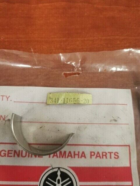 NOS Yamaha 1973 1974 TX750 CON ROD PLANE BEARING 341-11656-20-00 Y141