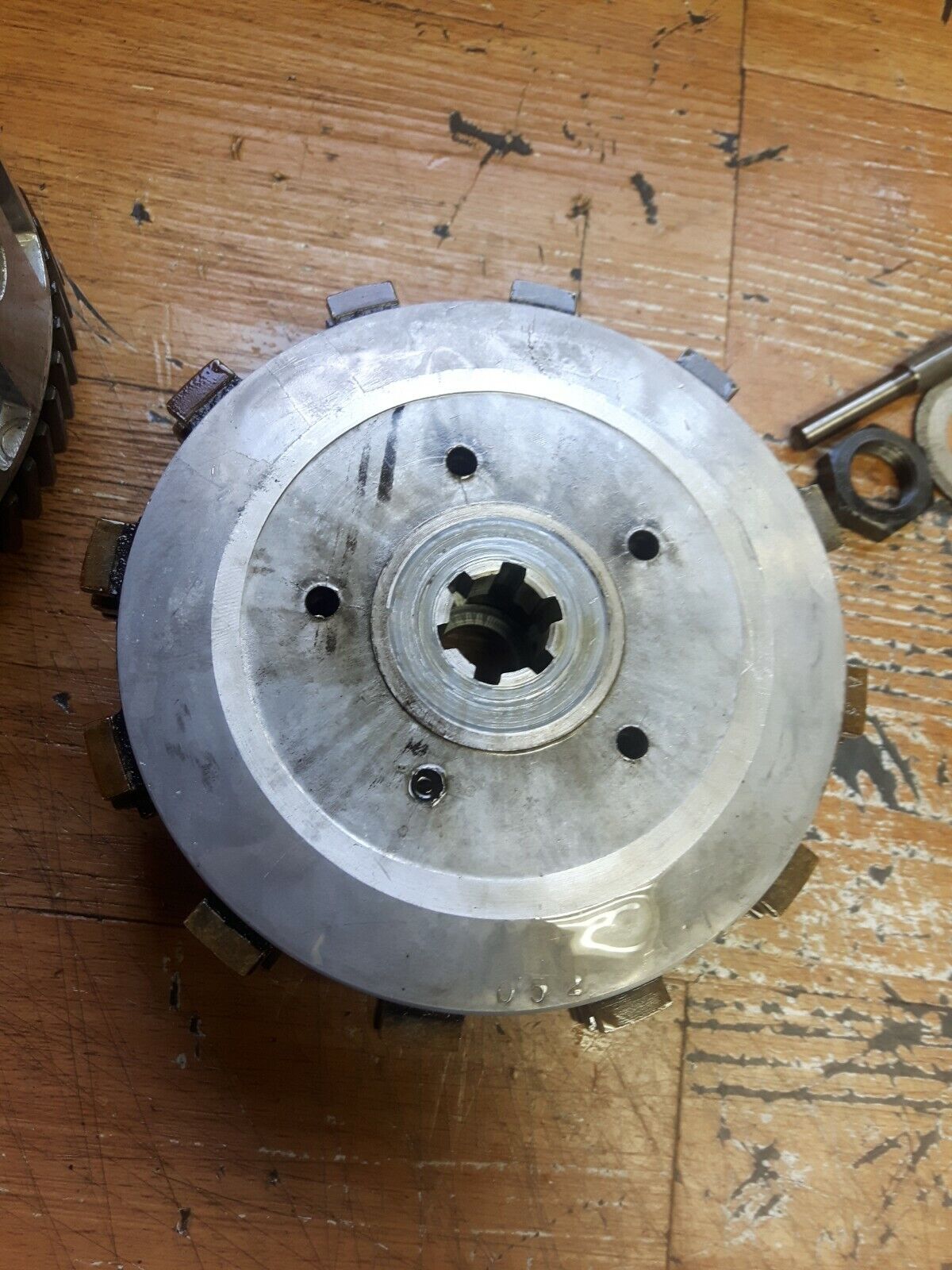 Kawasaki KLX125L 2003 complete clutch basket hub pressure plate 2004 2005 2006