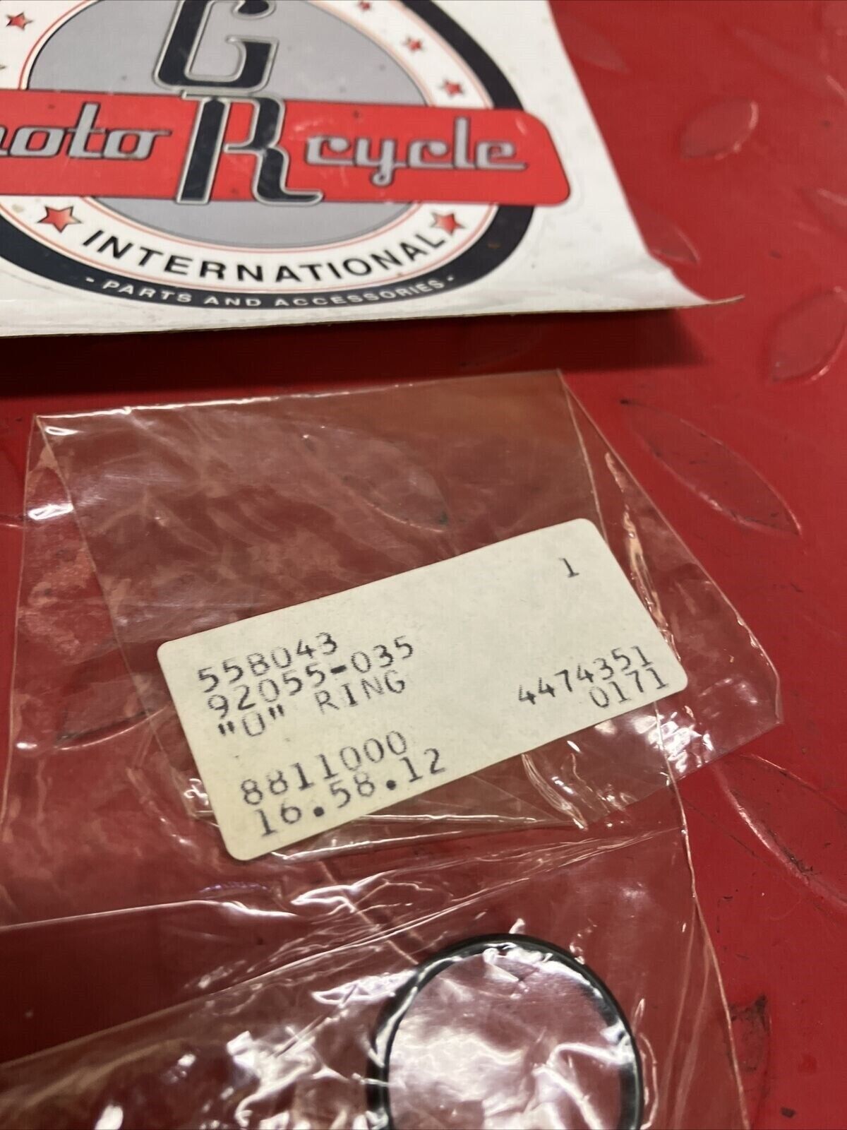NEW NOS KAWASAKI O-RING 92055-035 K18