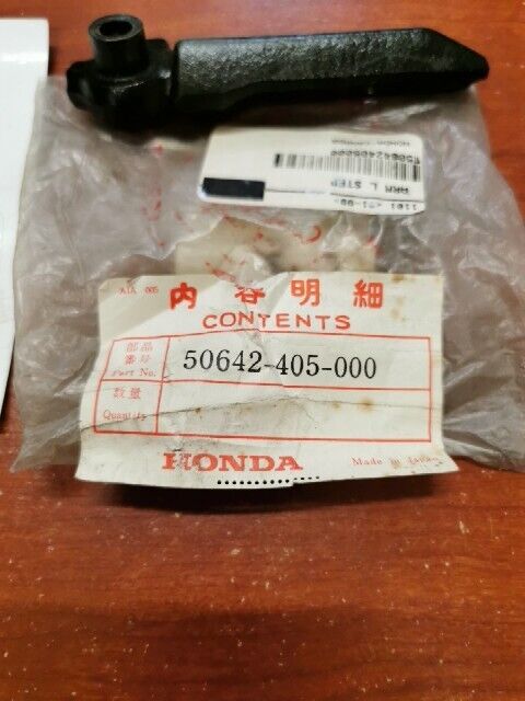 NOS Honda CB550K CB750 GL1000 GL1100 LEFT STEP ARM 50642-405-000 H151