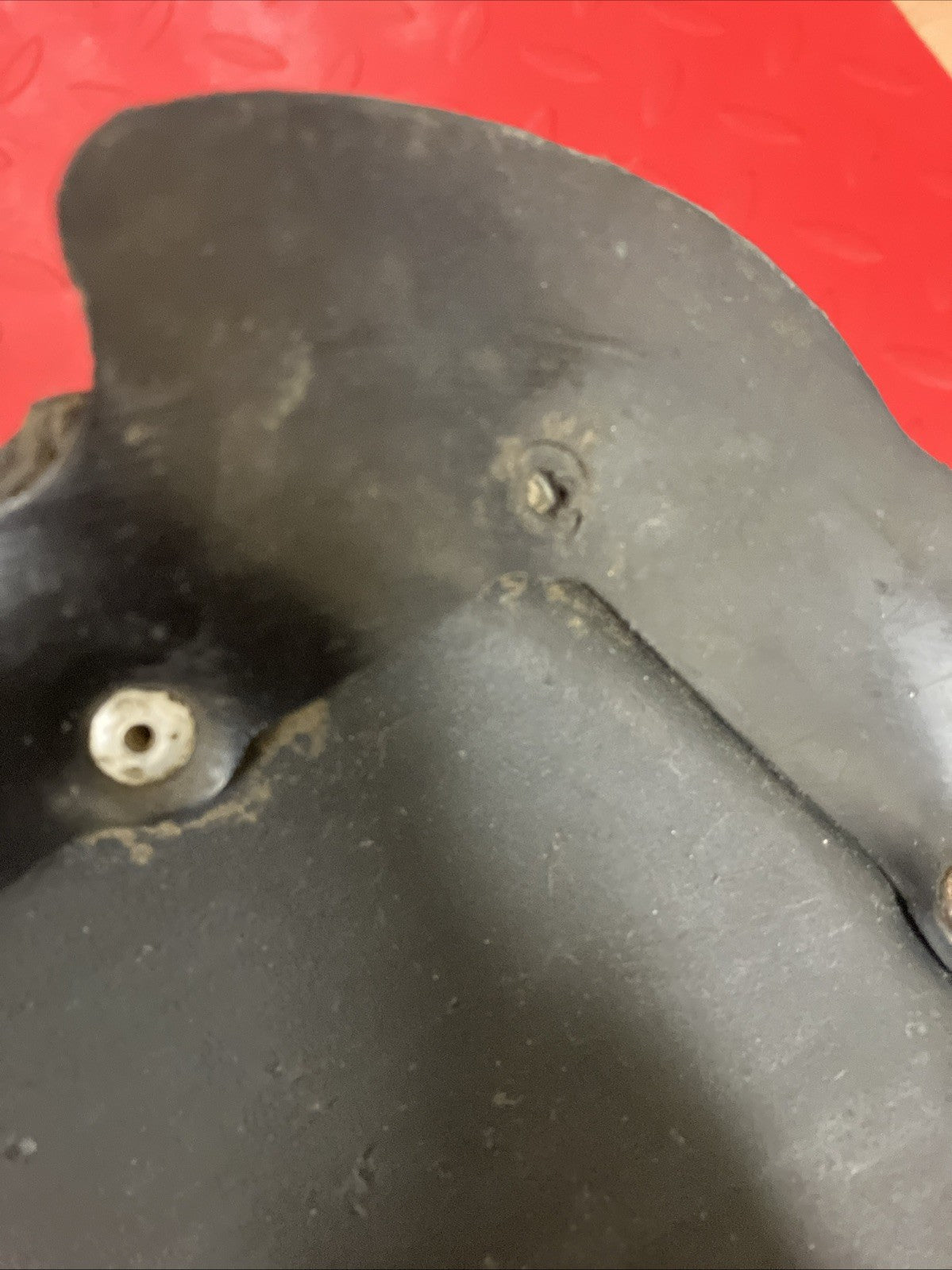 Honda CR250R 1984 Airbox air box cleaner filter housing boot connecting tube 2
