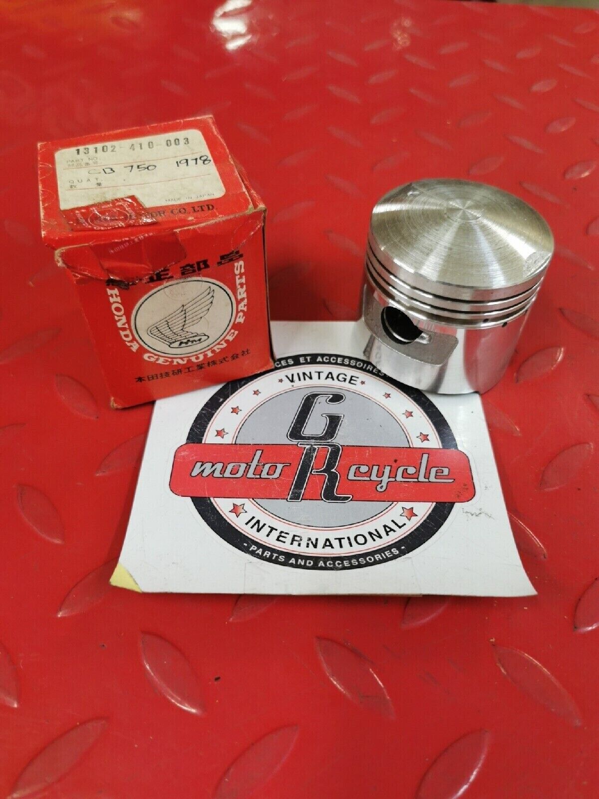 NOS HONDA CB750F 1977 1978 PISTON OVER SIZE 0.25 13102-410-003 H38