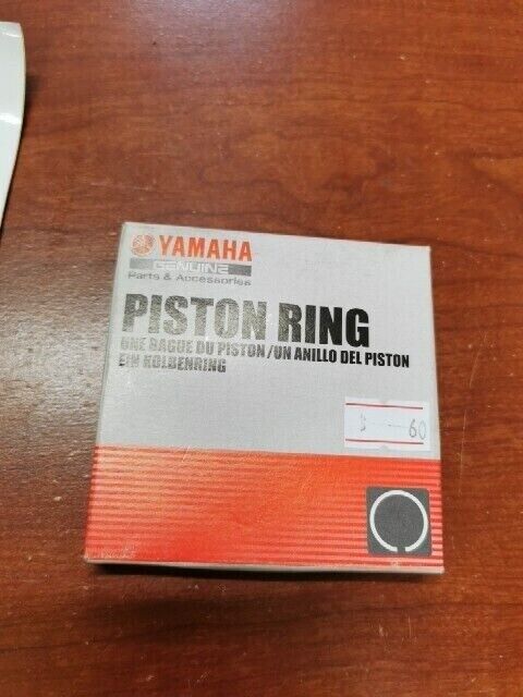 NOS Yamaha PISTON RING SET 2W6-11601-00-00 5X8-11601-00-00 SUB 3JM-11601-00 Y103