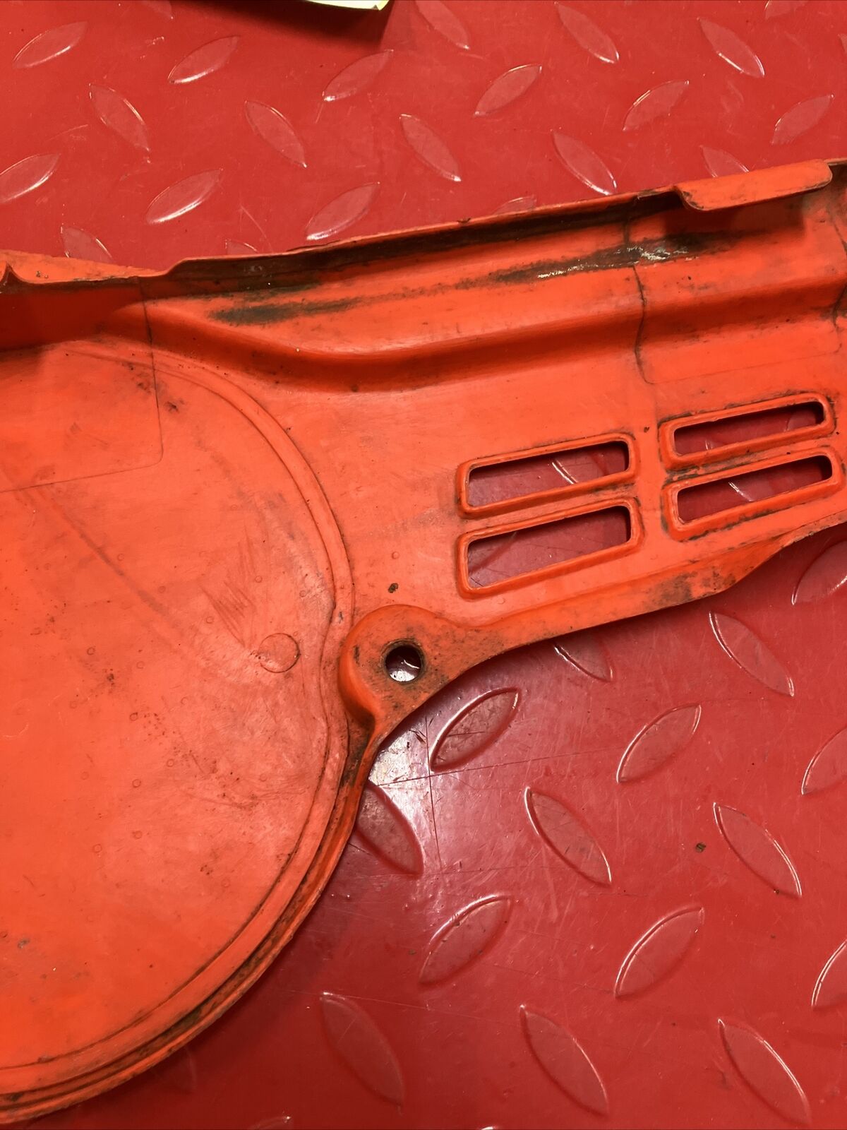 Honda CR80R 1984 left side cover panel