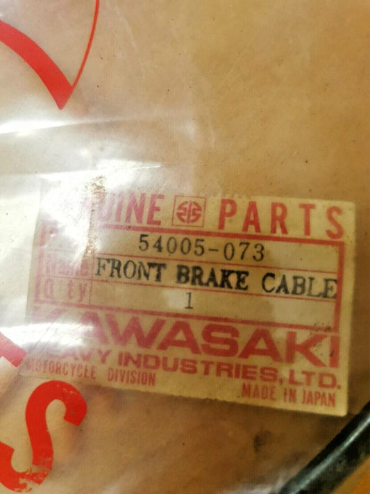 NOS KAWASAKI F11 1973 CABLE FRONT BRAKE 54005-073 K9