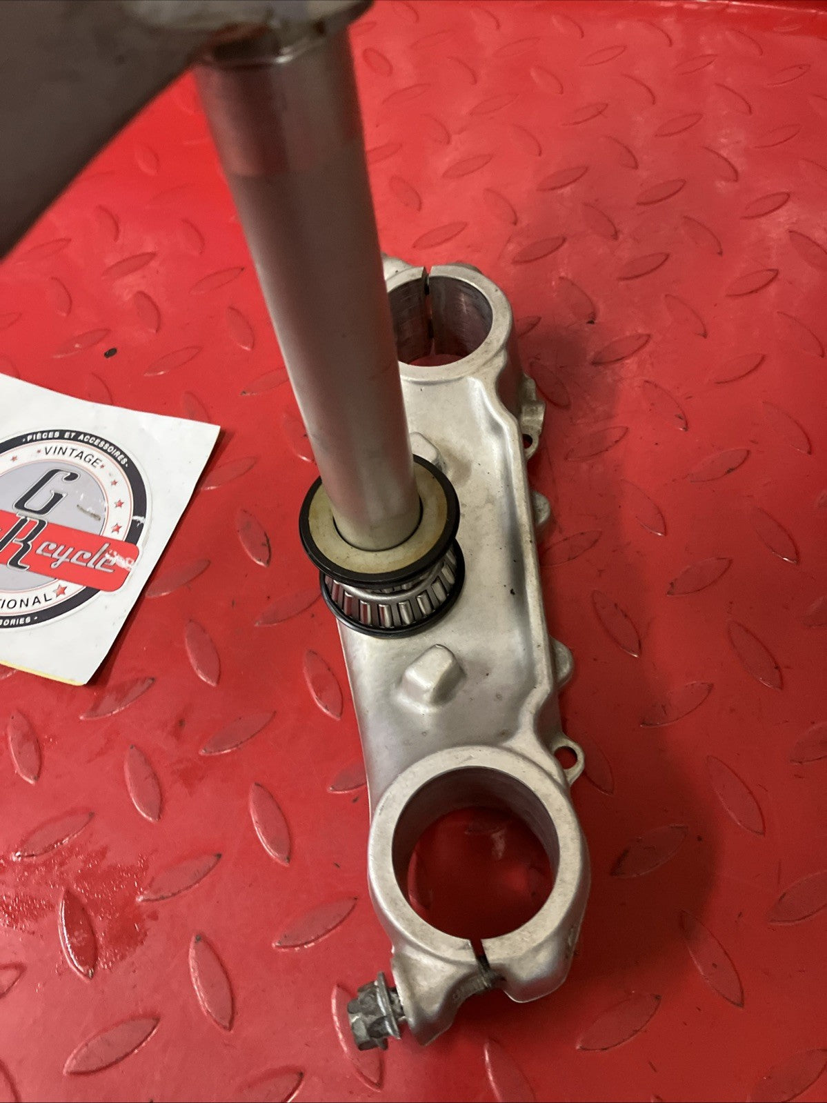 Honda CR250R 1988 Steering stm triple tree clamp CR125R