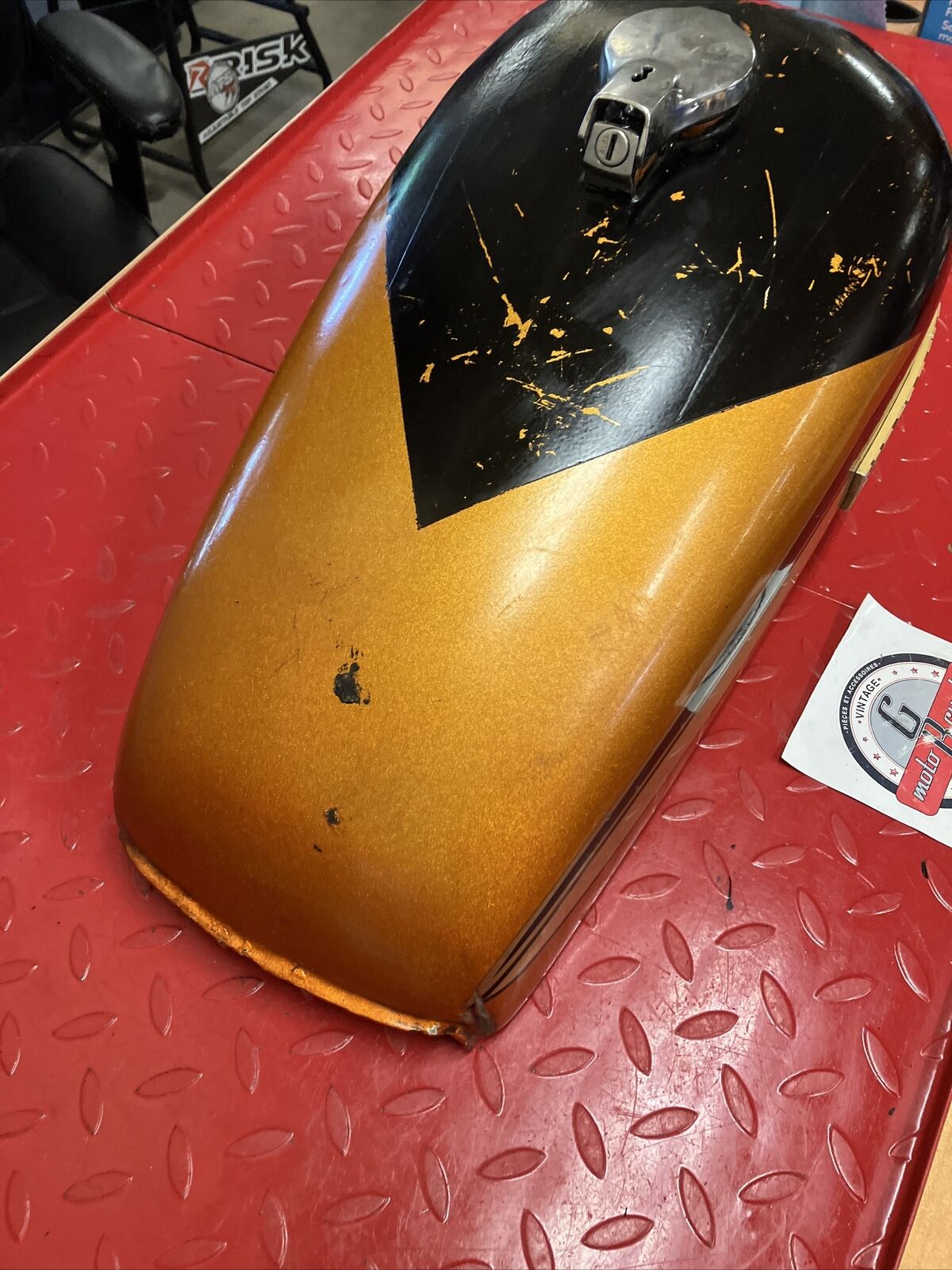 Yamaha TX750 1973 Fuel tank gas petrol reservoir