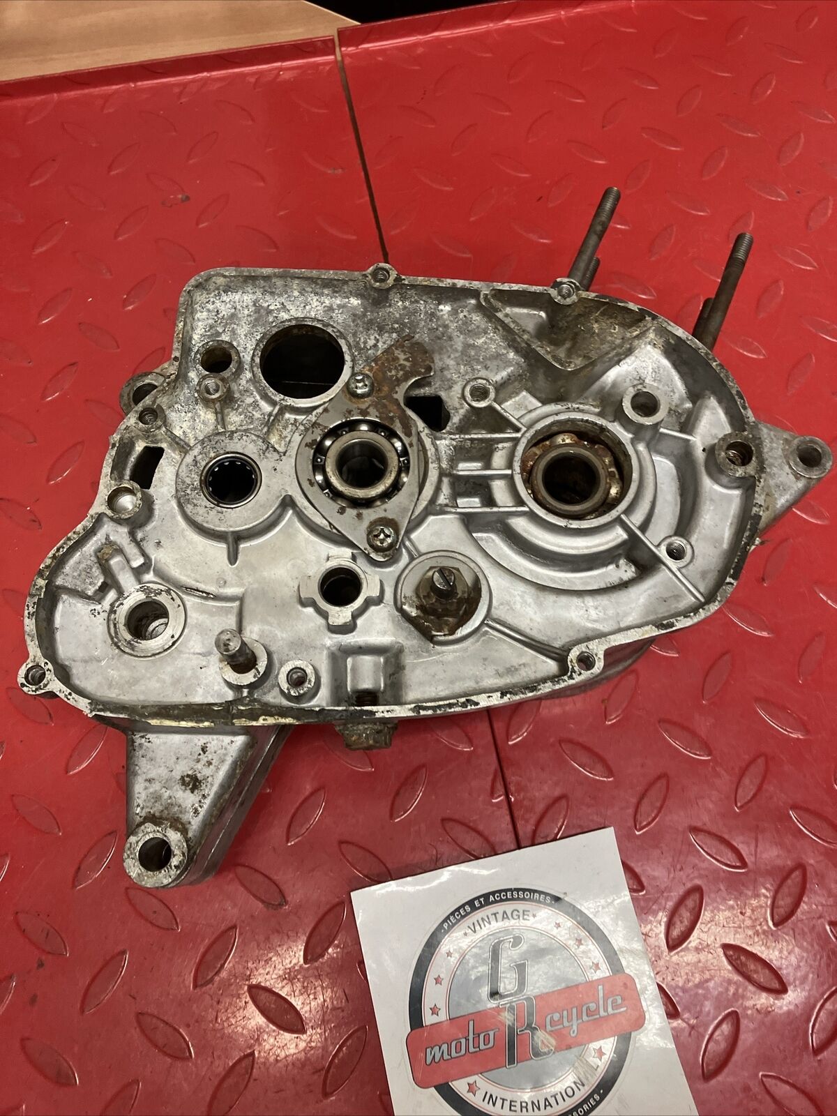 Yamaha HT1 MX 1971 Crankcase set left right crank case 1970 LT2 LT3 LTMX RS100