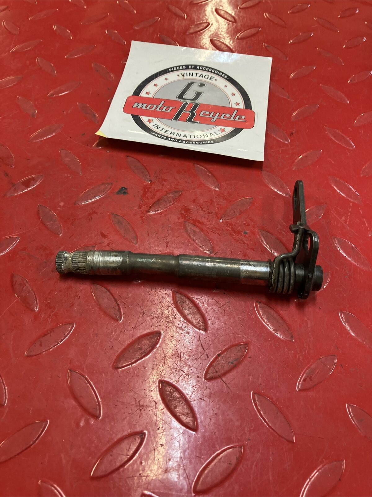 Honda CR250R 1989 transmission gearshift gear shift shaft spindle CR500R