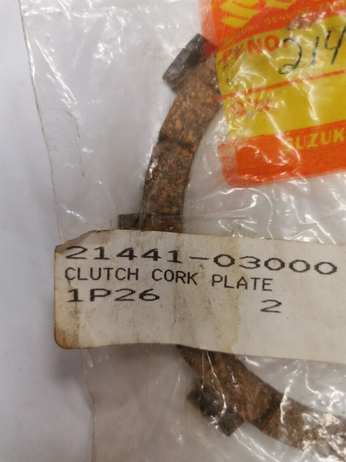 NOS SUZUKI TS75 CLUTCH CORK PLATE 21441-03000 S27