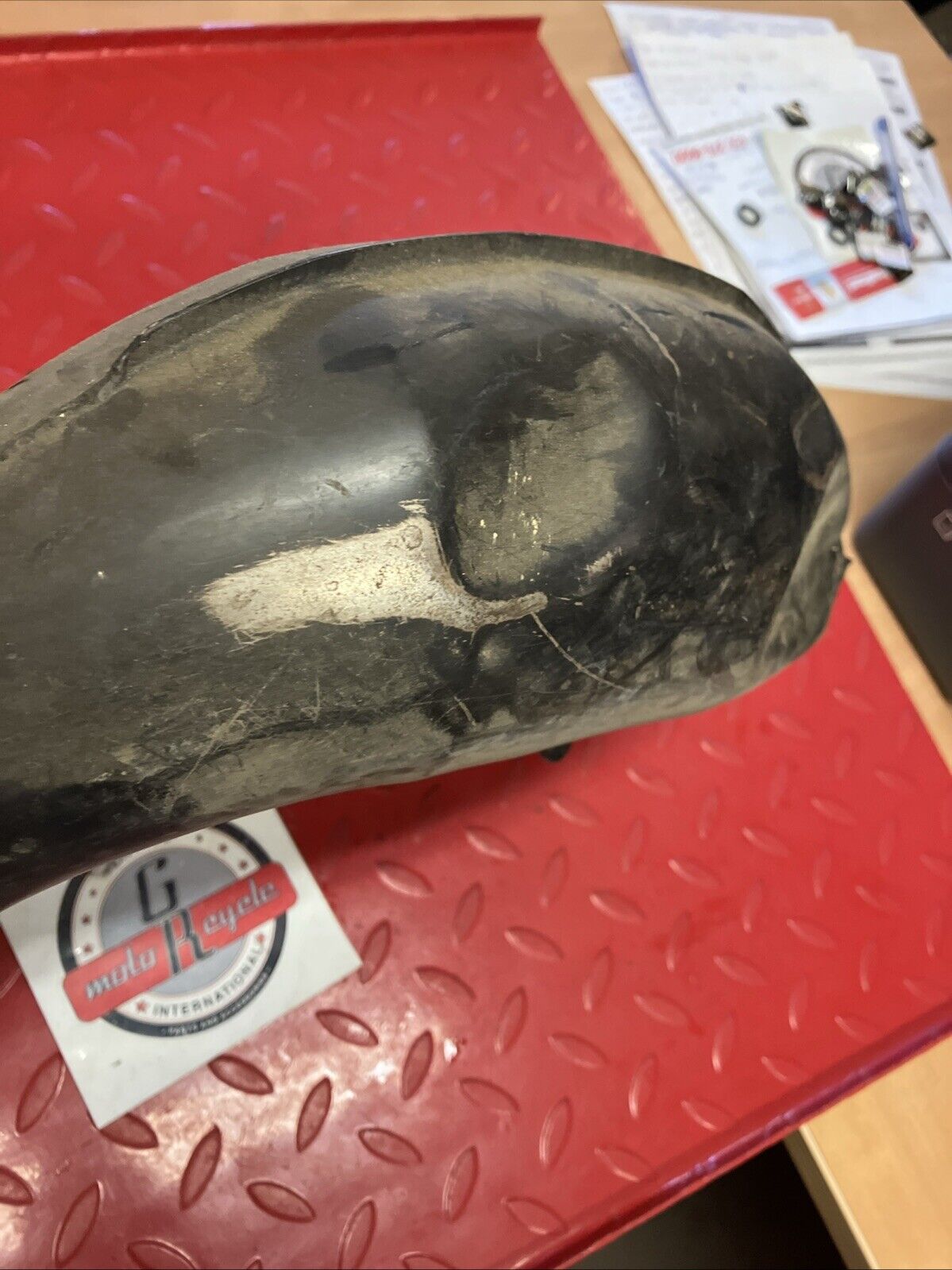 Honda CR125R 2003 Exhaust pipe expansion chamber OEM