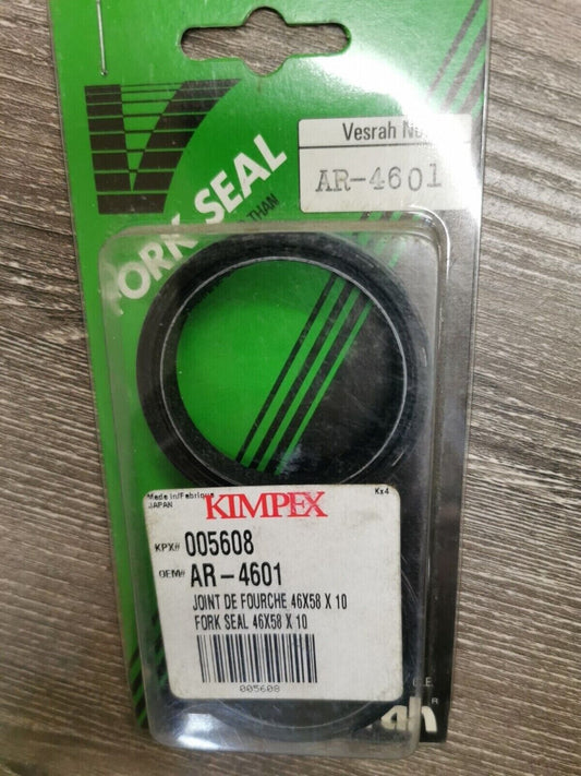 NOS VESRAH RM125 KX 125 KX250 KX500 Fork Oil Seals AR-4601 J18
