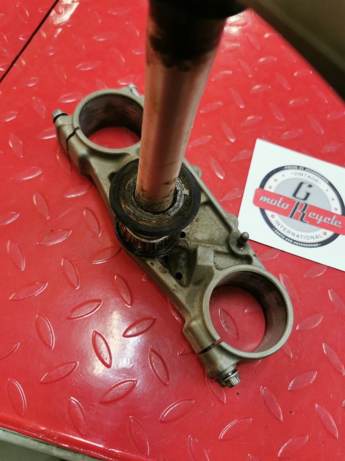 Yamaha YZ250F 2008 steering stem triple clamp tree 5XC-23340-P0-00