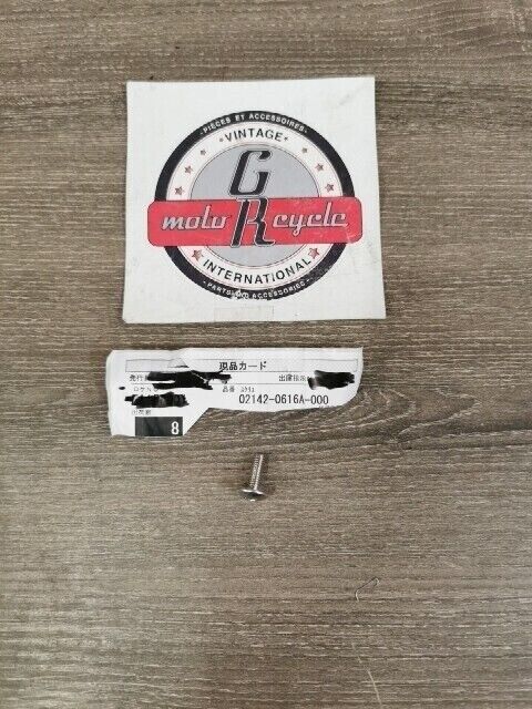NOS SUZUKI GSXR1100W GSXR750W LT Z400Z GN125ET SCREW 02142-0616A-000 S51