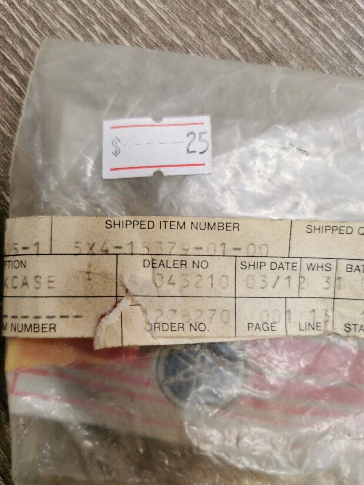 NOS YAMAHA YZ125 1982-1985 Crankcase Seal 5X4-15379-01-00 Y57