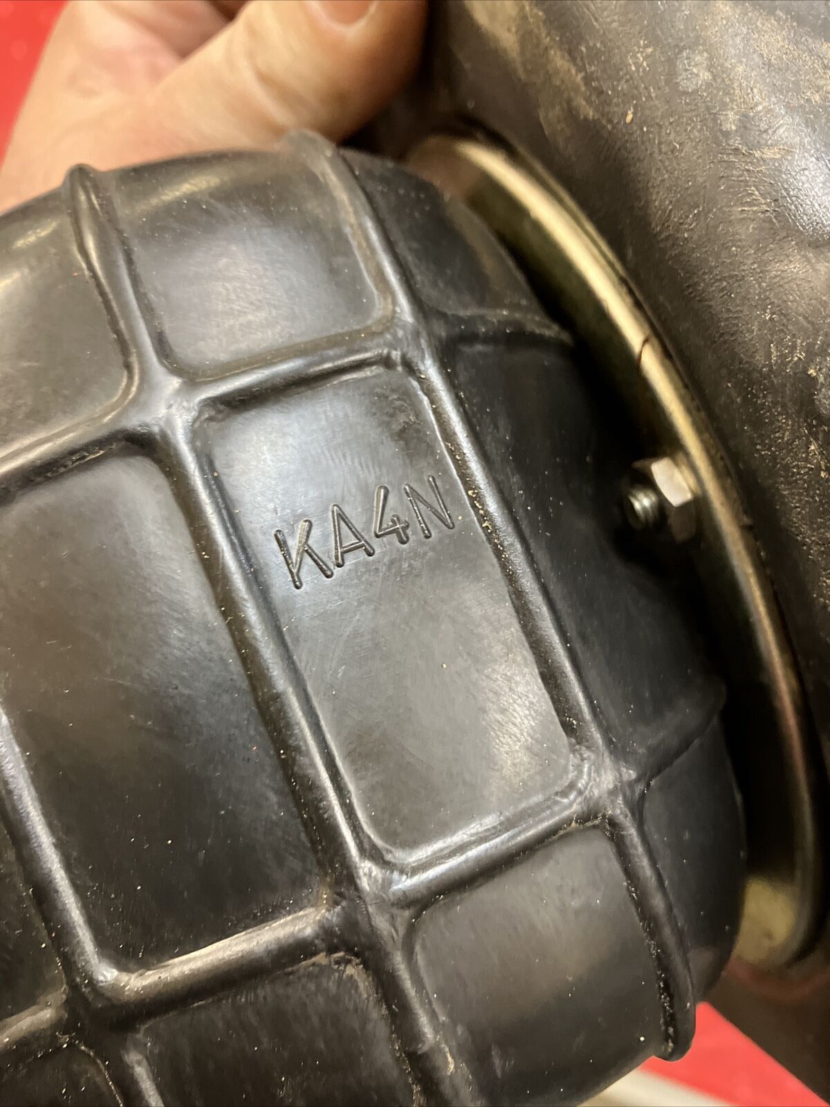 Honda CR250R 1984 Airbox air box cleaner filter housing boot connecting tube