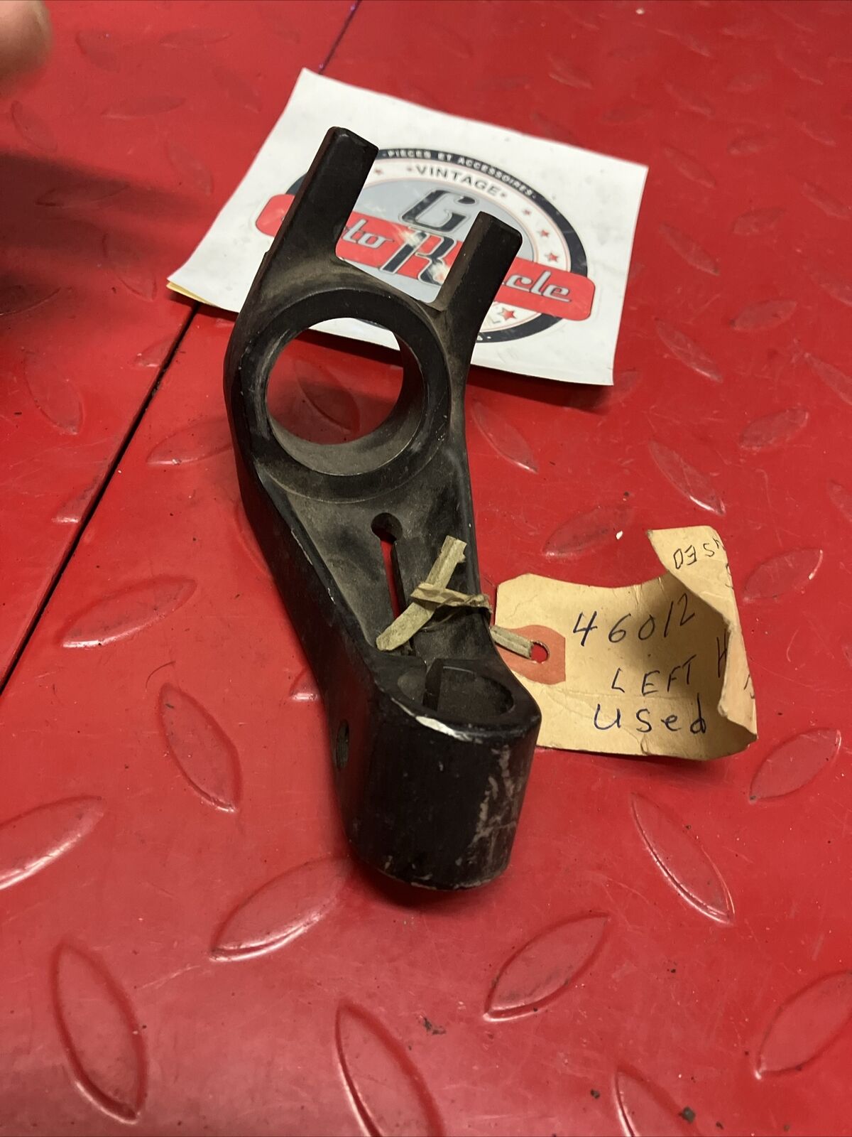 Kawasaki GPZ 550 750 1100 ZX550 ZX750 ZX1100 Left handlebar holder clamp U3