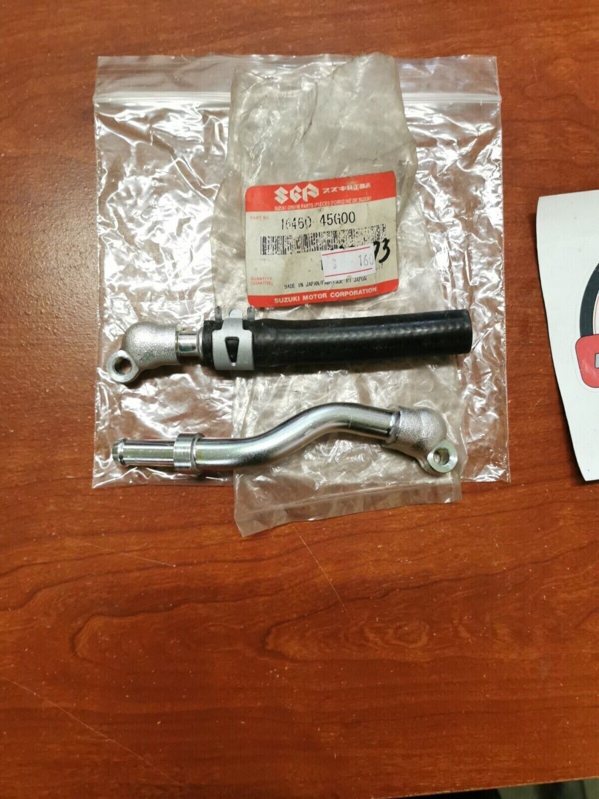 NOS SUZUKI 2006 - 2009 LT-R450 OIL COOLER HOSE 16460-45G00 S30