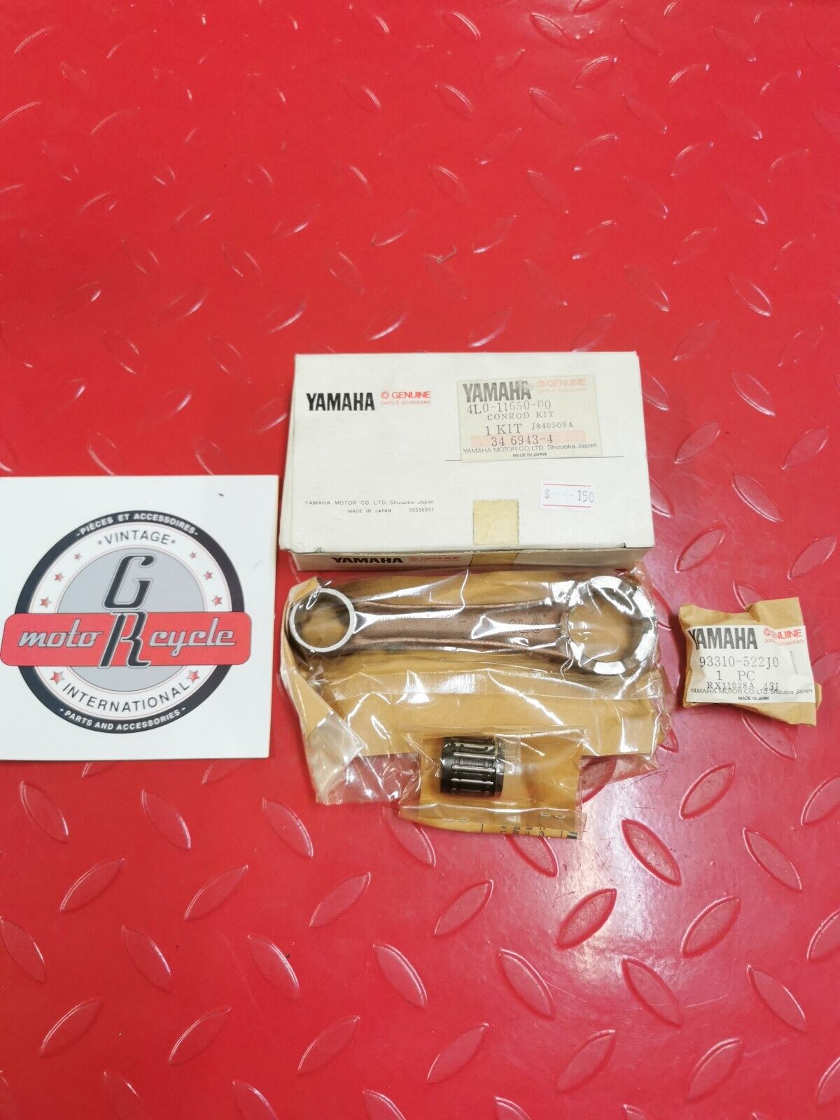NOS Yamaha 1982 RD350 1981 RD250 Connecting Rod Kit 4L0-11650-00-00 Y16