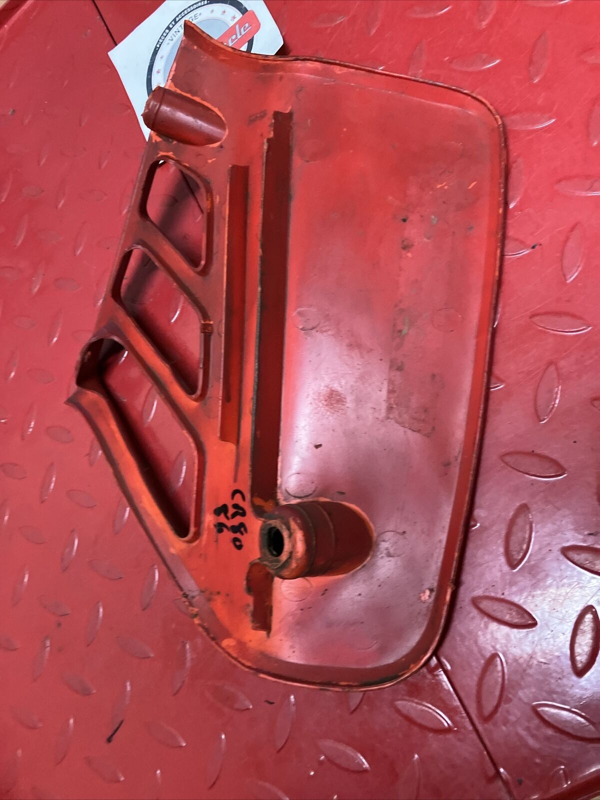 Honda CR80R 1986 fuel tank radiator cover shroud