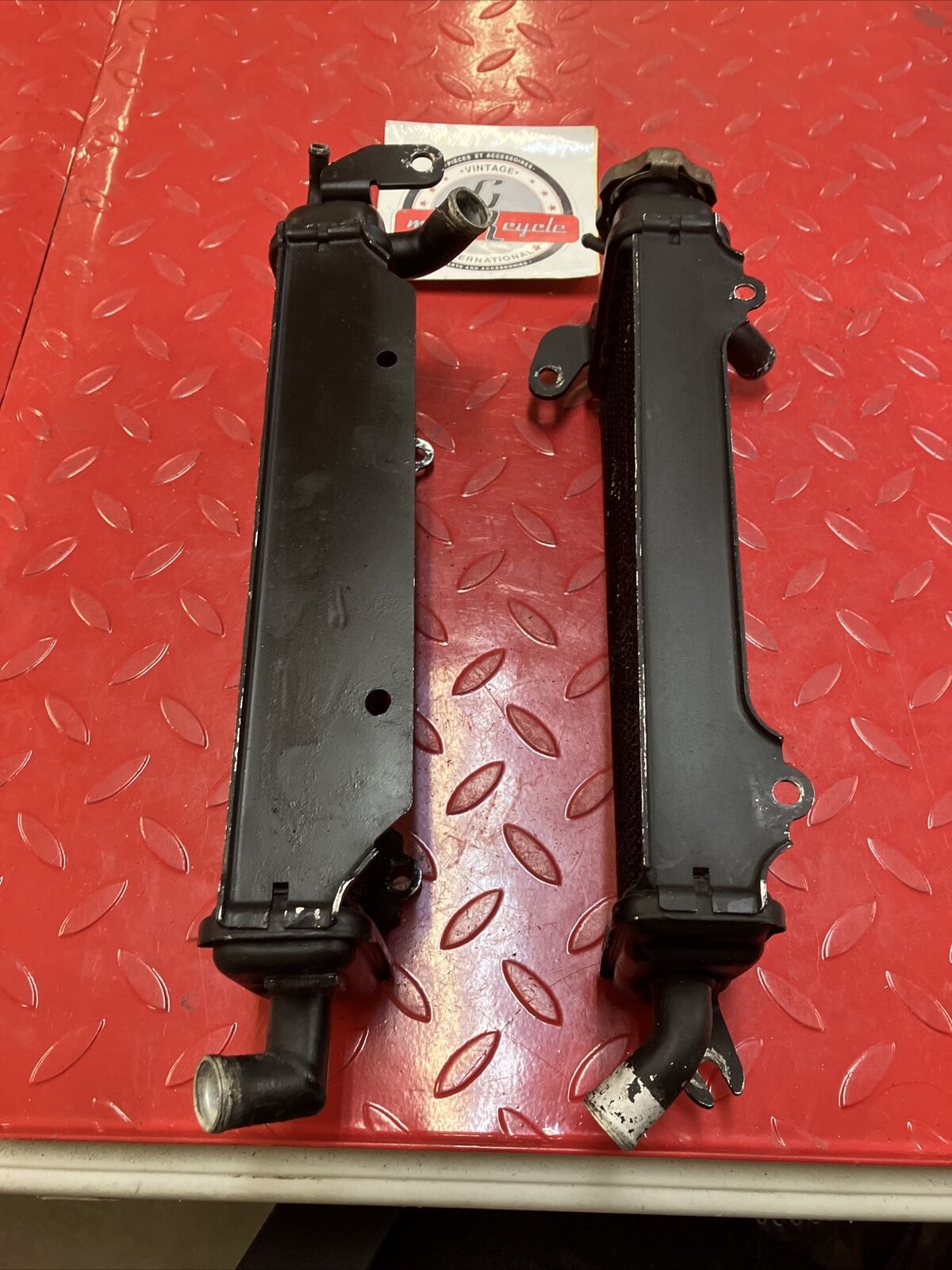 Suzuki RM125 1985 left right radiator set 1985 17710-14502 1984