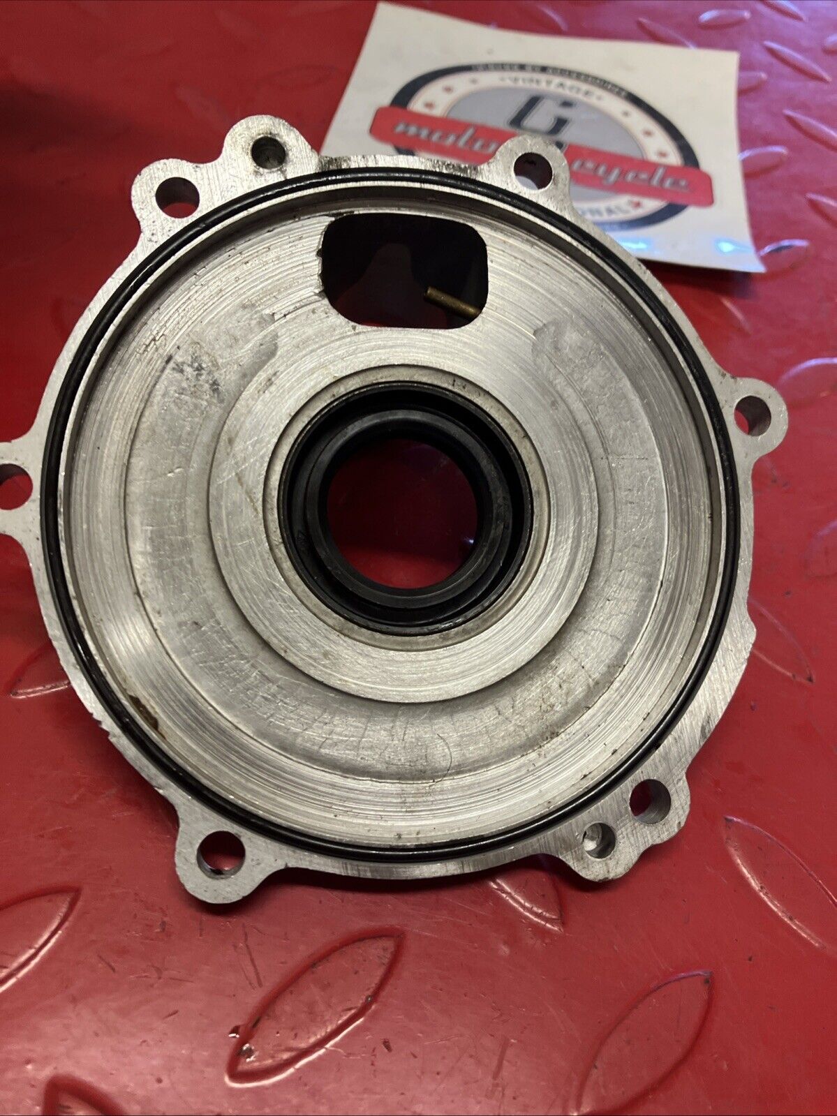 Kawasaki G5 1972 rotary valve disk cover 2