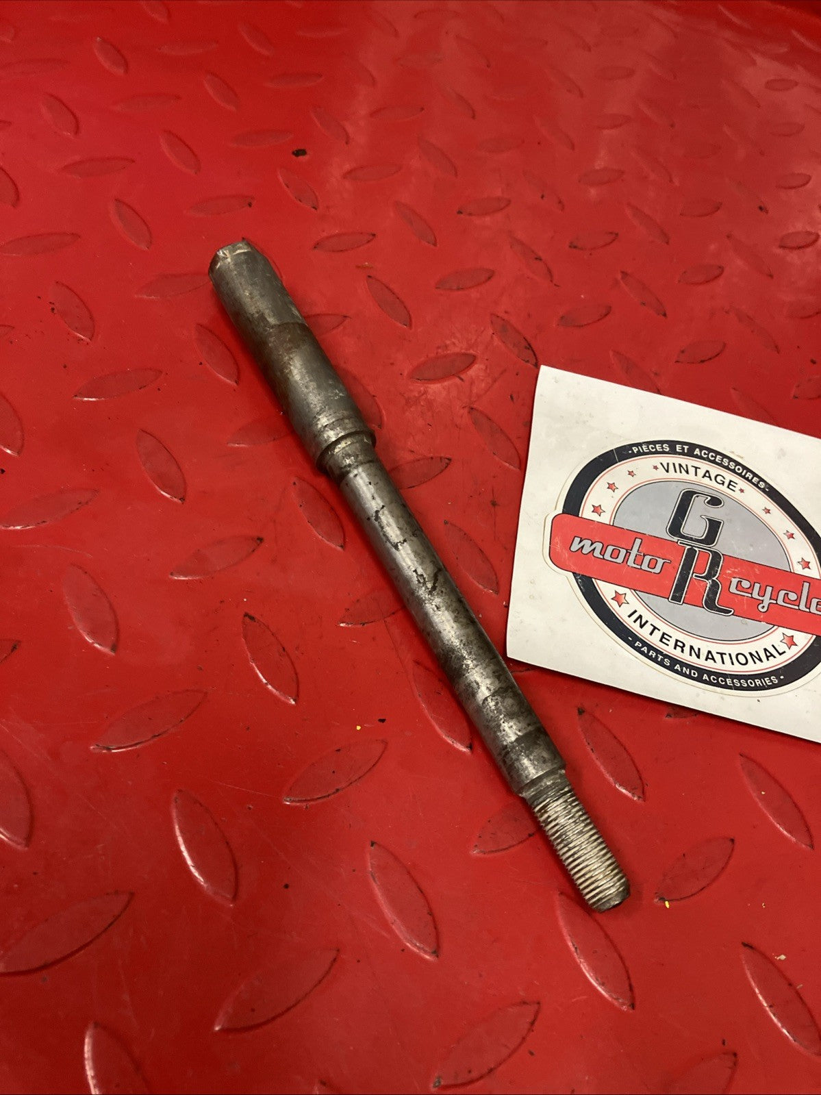 Honda CR250R 1984 Front wheel axle bolt 1983 CR125R CR500R