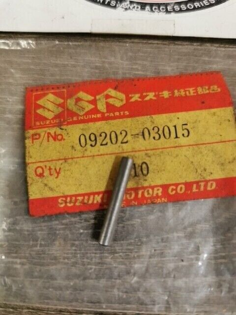 NOS SUZUKI TM250 1973 - 1975 TM400 1973 - 1977 PIN 09202-03015 S54