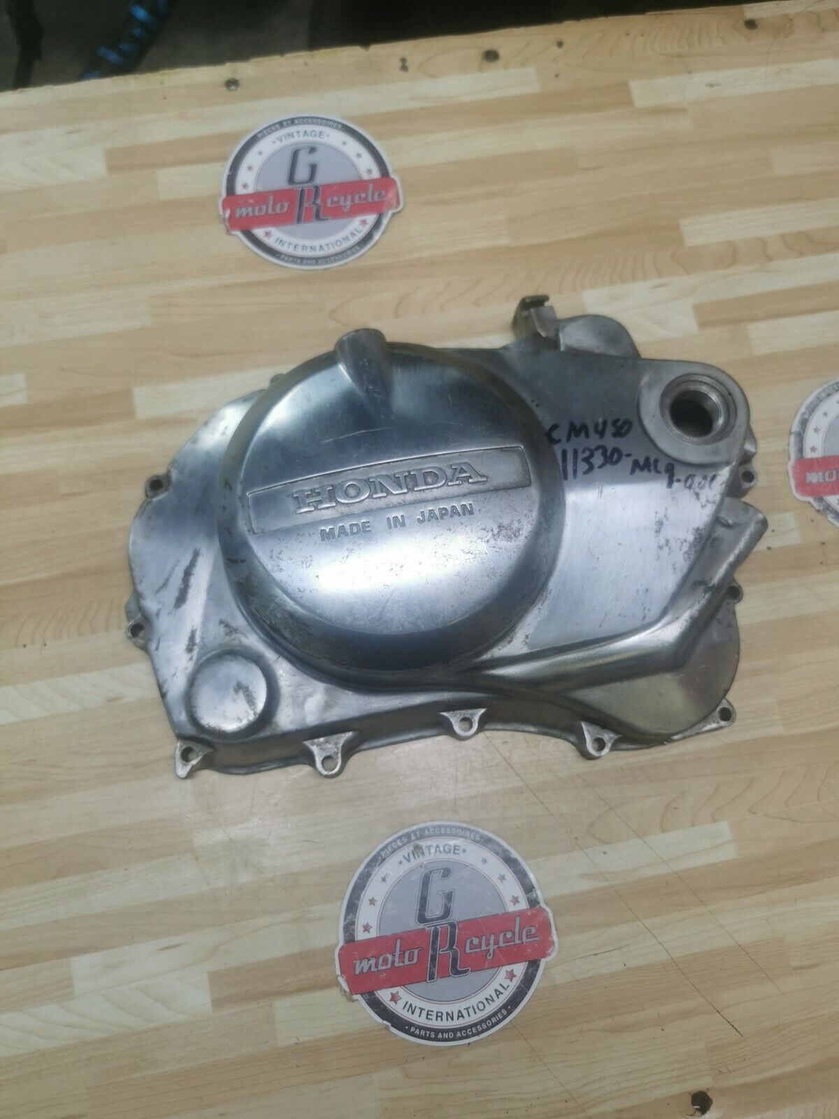 Honda CM450E 1982 right crankcase clutch cover