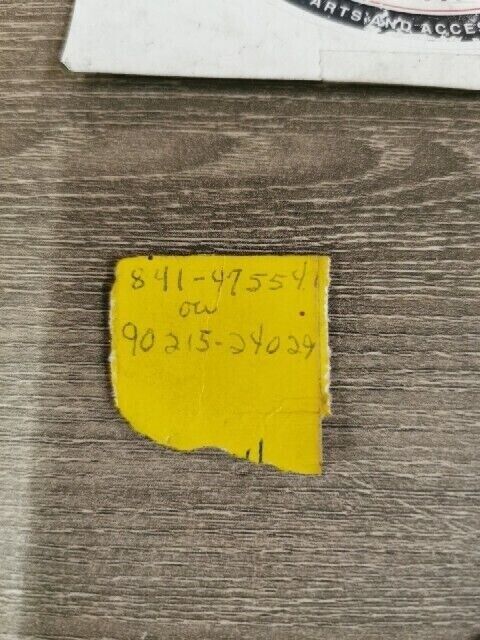 NOS YAMAHA GP440 GS300 GS340 GP300SL338 SW396 WASHER LOCK 841-47554-00-00 Y191